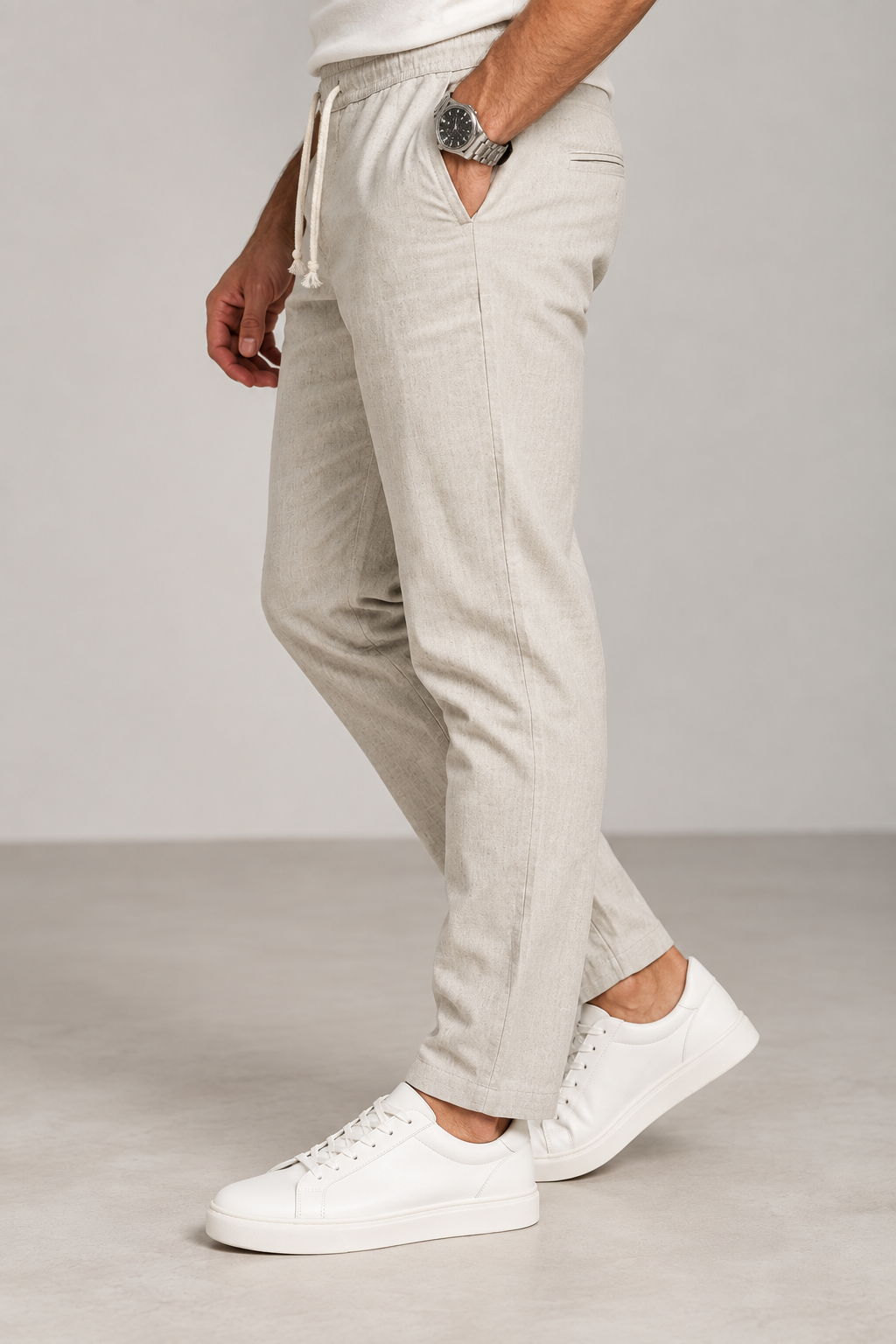 Calça em Linho Positano Levon