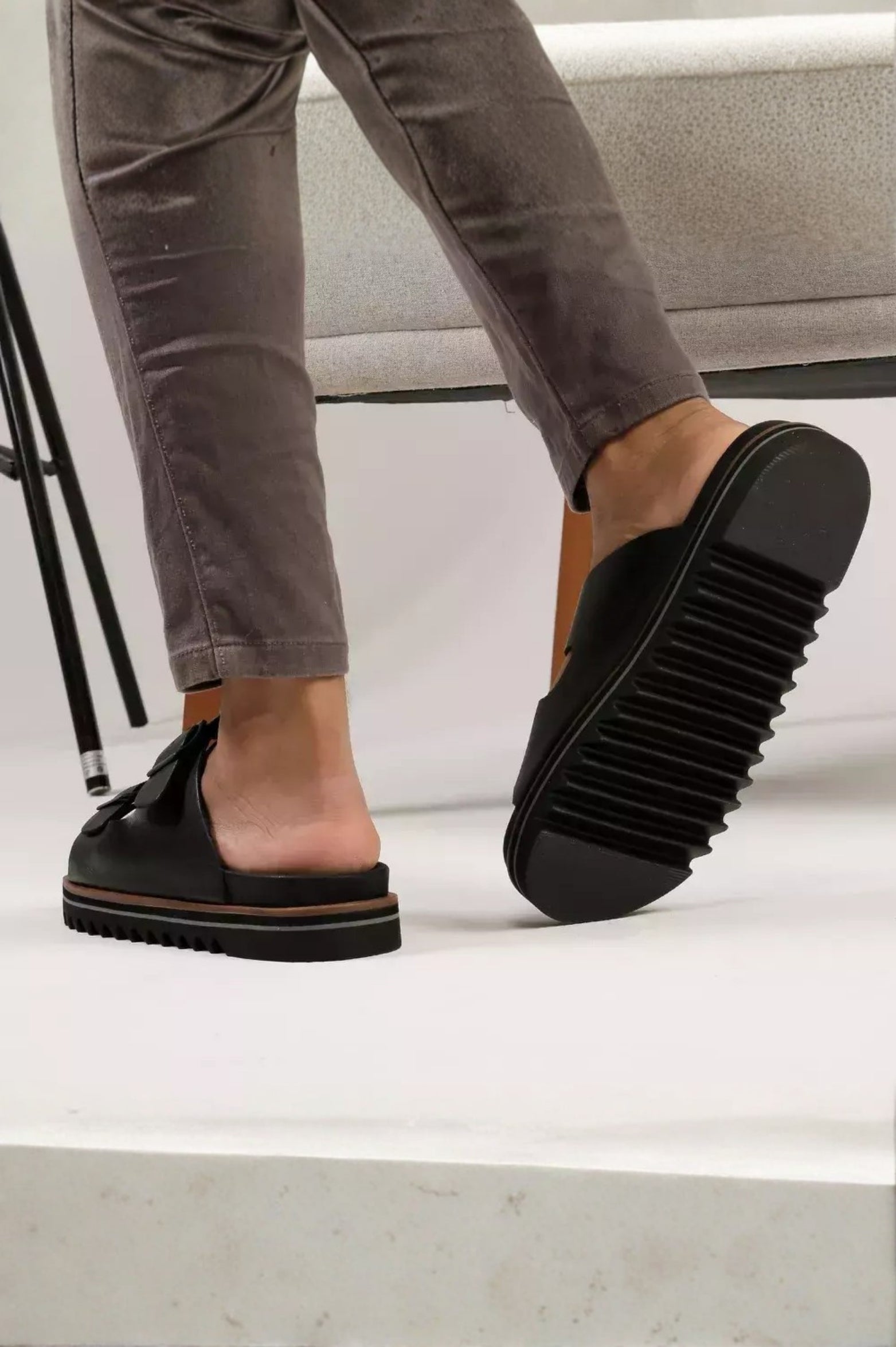 Chinelo Comfort Maya Preto
