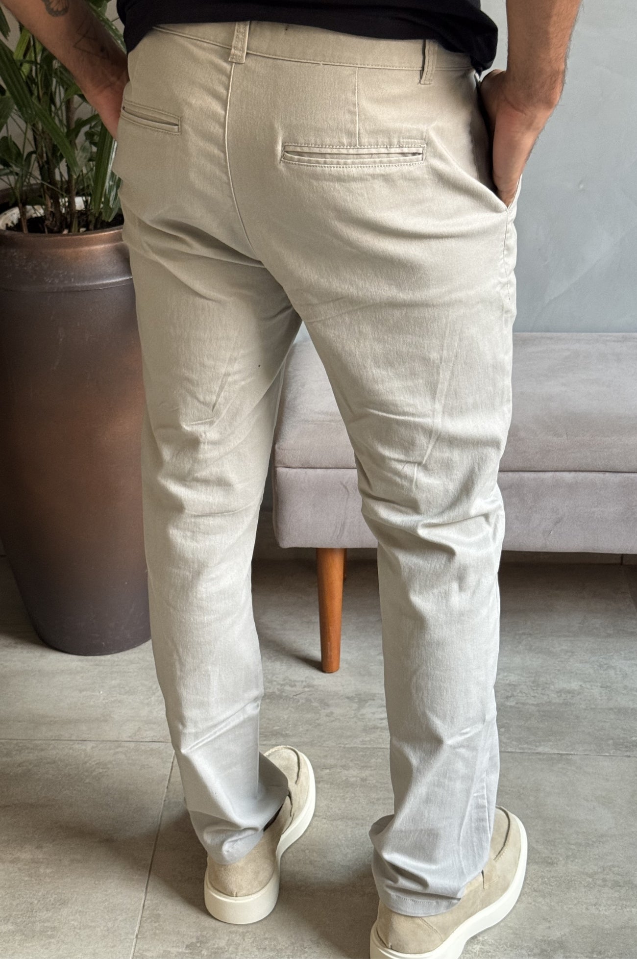 Calça Alfaiataria Stretch Slim