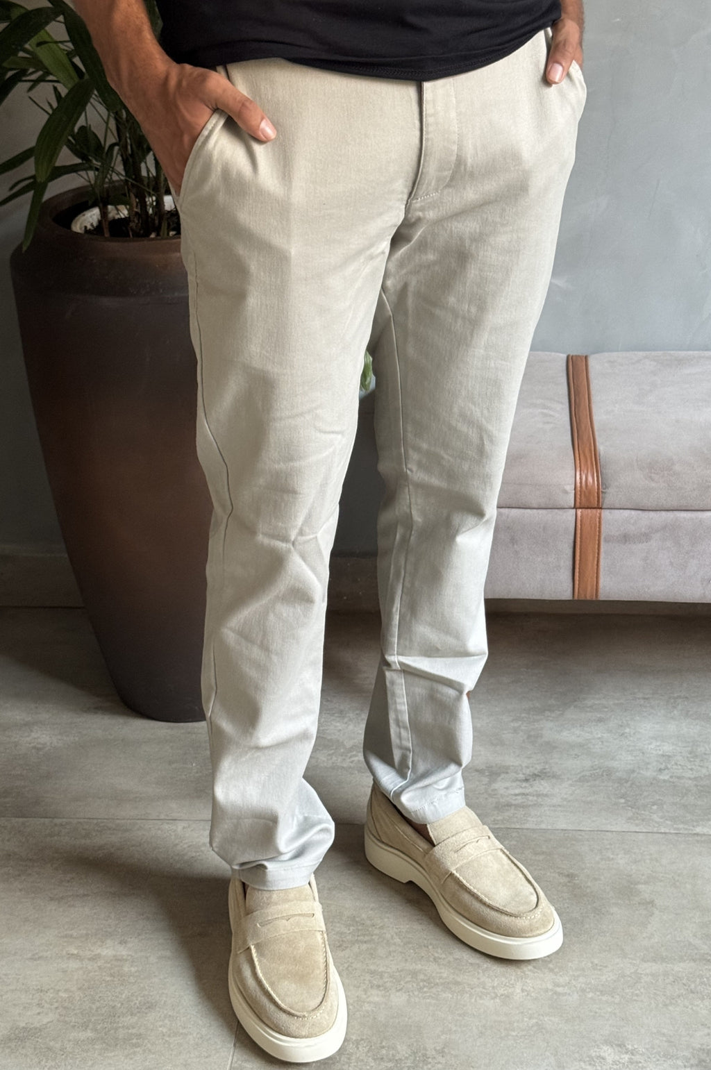 Calça Alfaiataria Stretch Slim