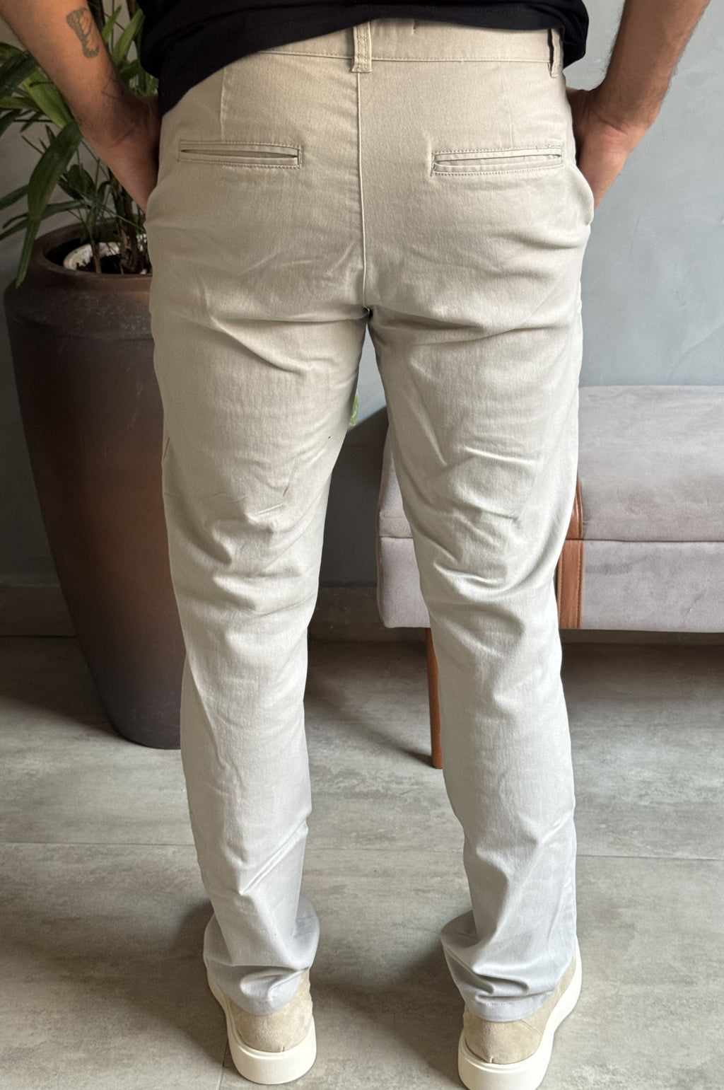 Calça Alfaiataria Stretch Slim