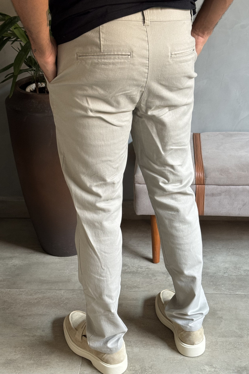 Calça Alfaiataria Stretch Slim