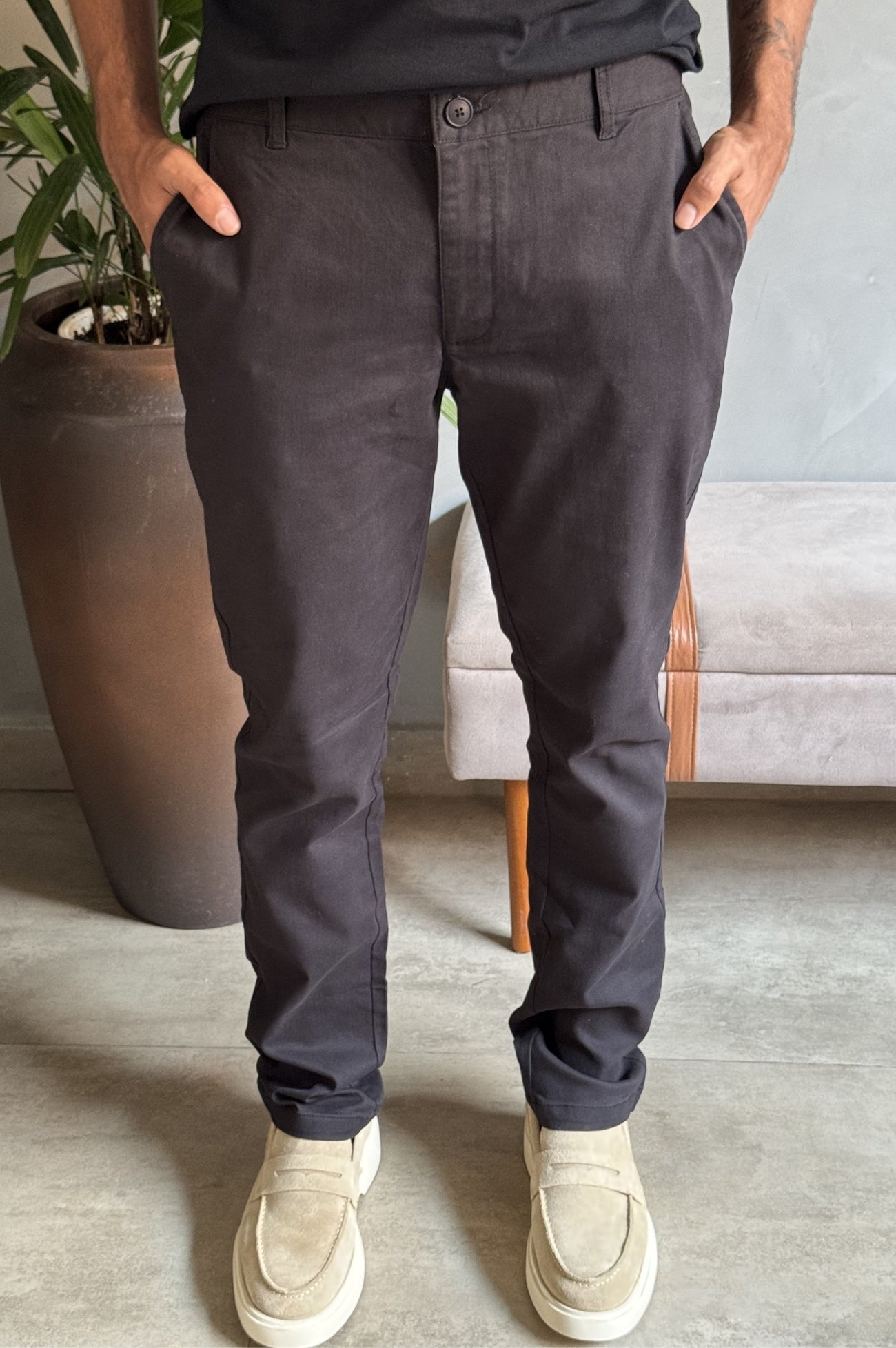 Calça Alfaiataria Stretch Slim