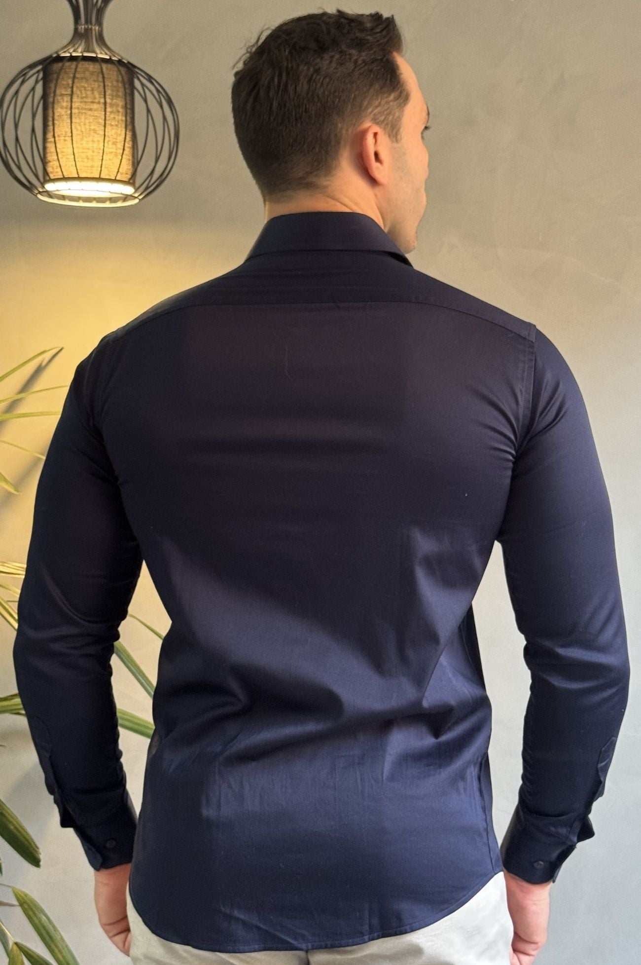 Camisa Slim Acetinada