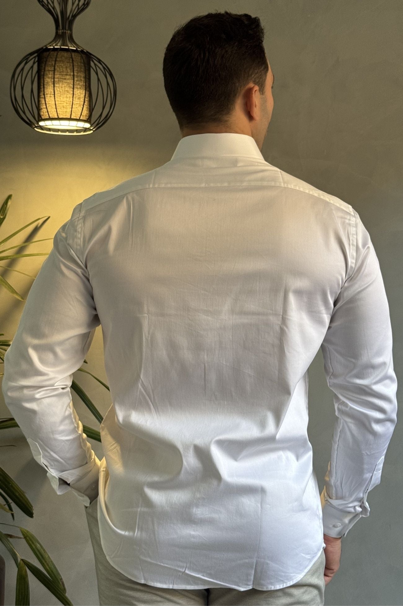 Camisa Slim Acetinada
