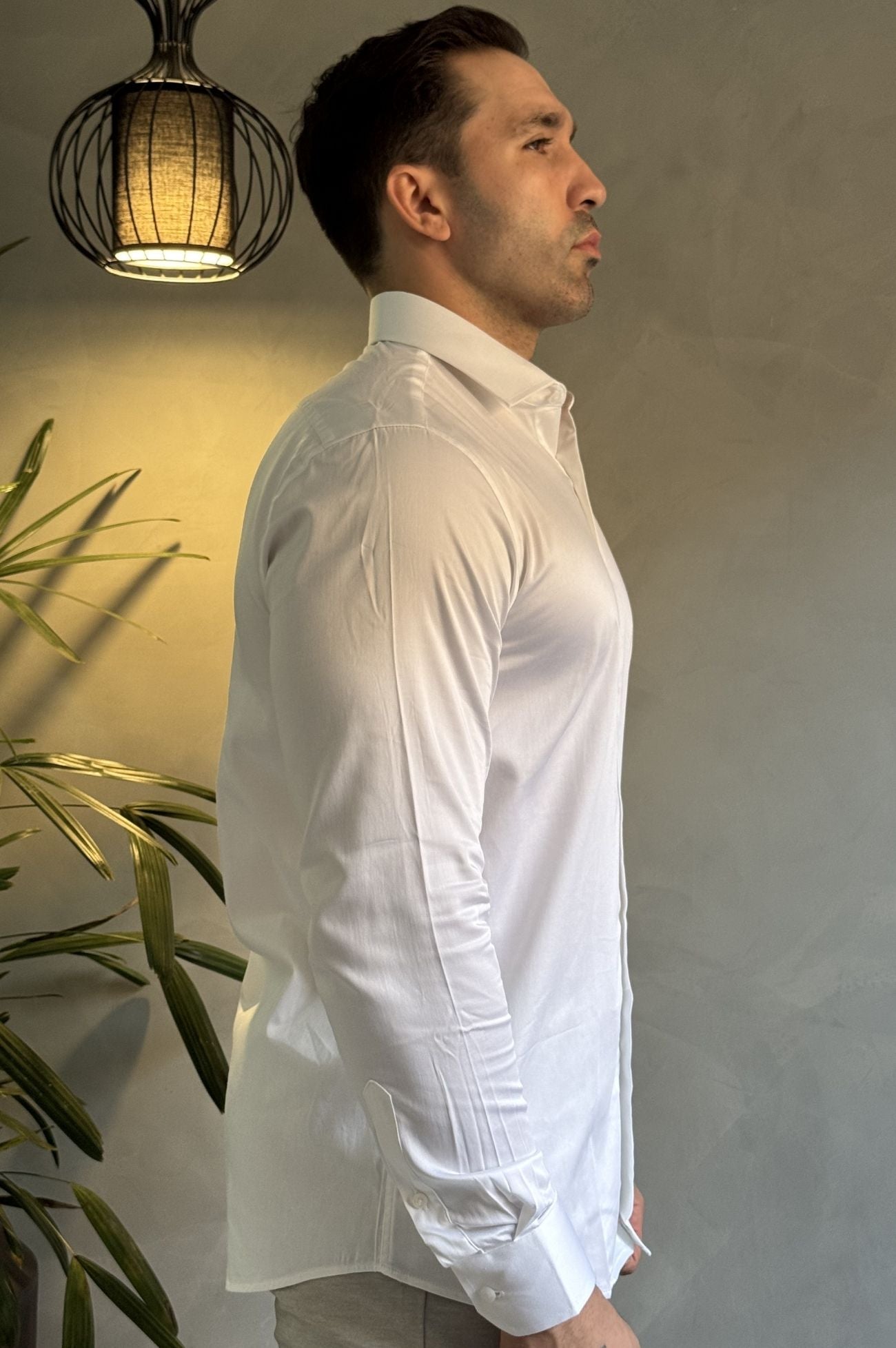 Camisa Slim Acetinada