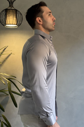 Camisa Slim Acetinada
