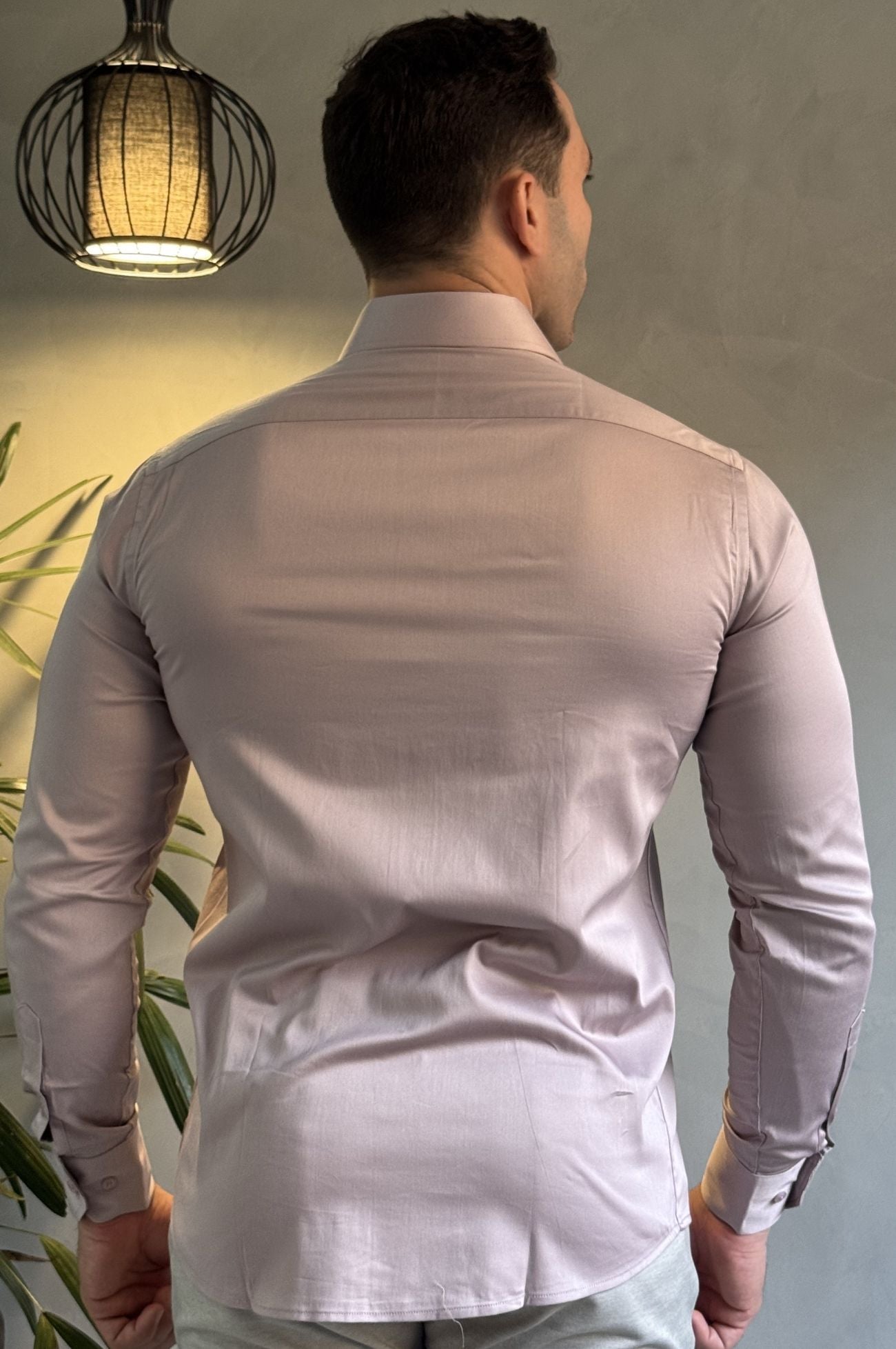 Camisa Slim Acetinada
