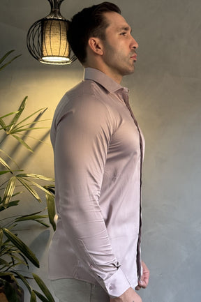 Camisa Slim Acetinada