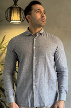 Camisa de Linho com Listras