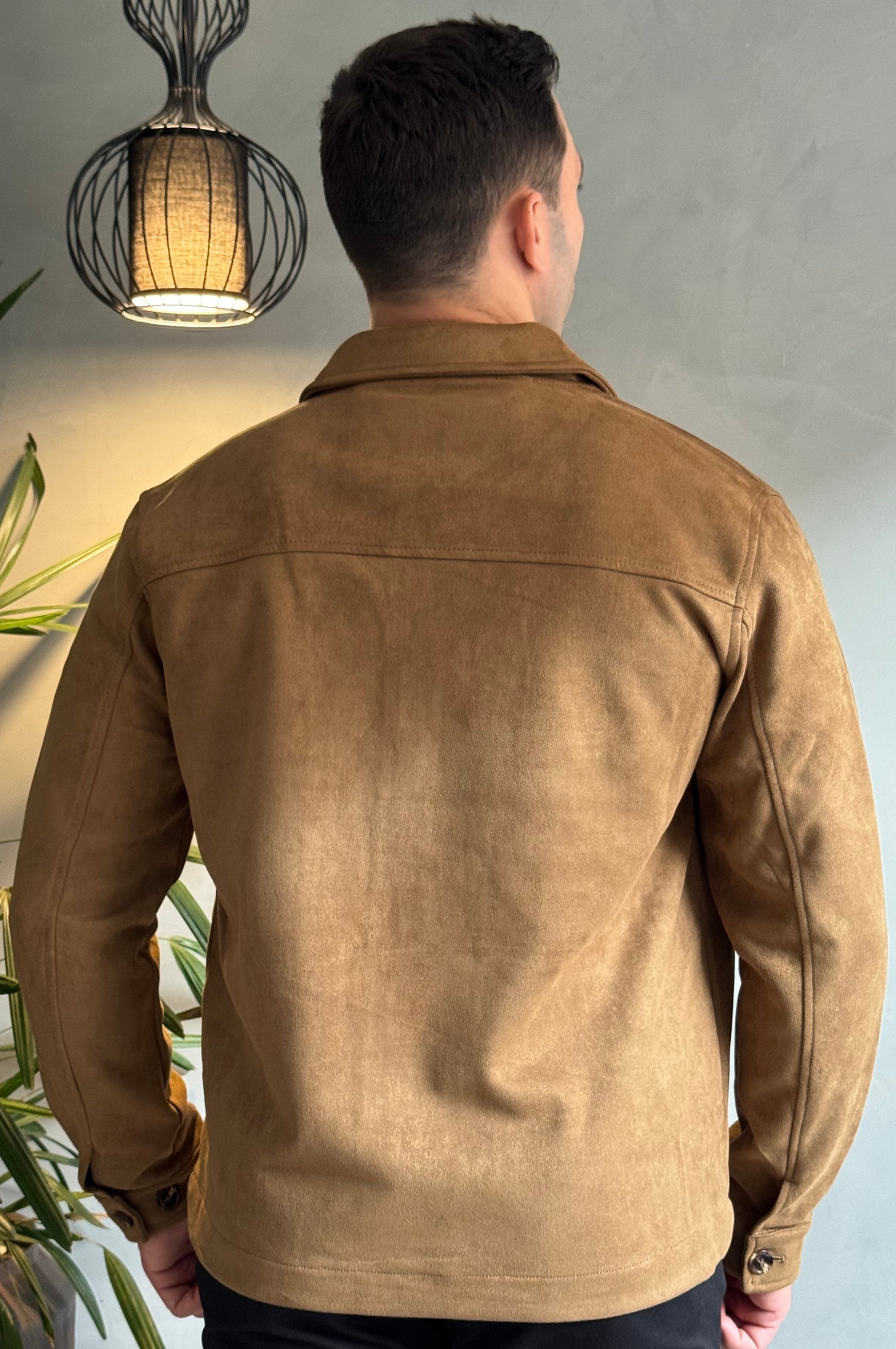 Jaqueta Milano Suede - Khaki