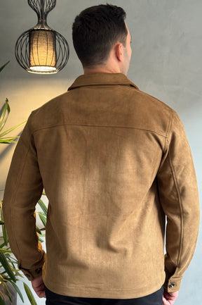 Jaqueta Milano Suede - Khaki