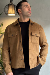 Jaqueta Milano Suede - Khaki